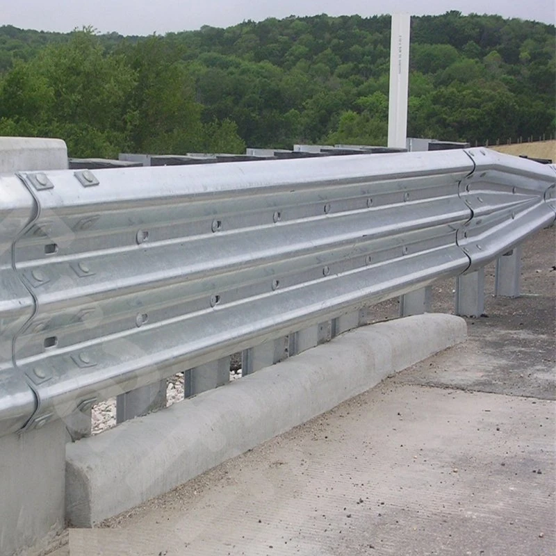 Highway Guardrail W-Thrie Beam Transition