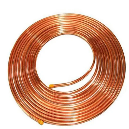 Alta qualidade preço barato refrigeração ar condicionado conexão tubo de cobre fabricação bobina de panqueca capilar bobina de cobre tubo de cobre