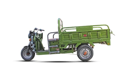 Caminhão de carga barato e seguro de três rodas para adultos, triciclo, caminhão elétrico, triciclo, com grande capacidade de carga