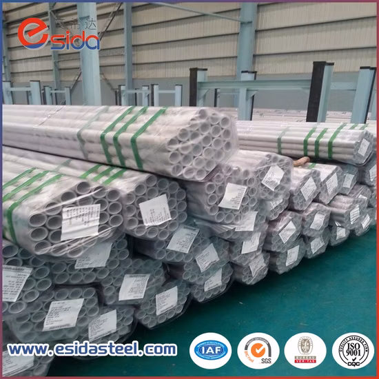 Fabricante Chinês ASTM JIS En 201 304 316 316L 420 430 904 Ss Soldado Polido Polido Redondo Tubo de Aço Inoxidável Tubo de Aço Inoxidável