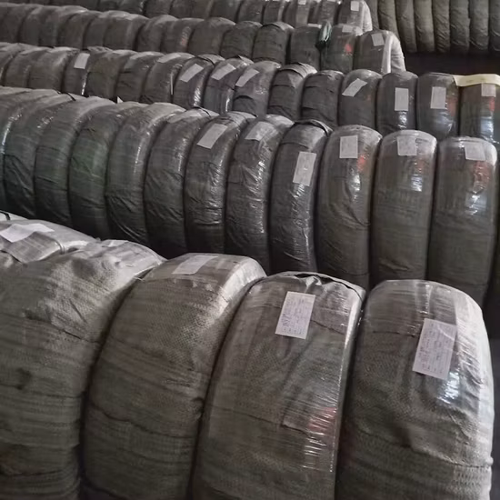 Fio de aço Ms SAE 1008/1006 0,3 mm 6,5 mm ASTM 14 Gauge Fio de aço galvanizado por imersão a quente para fabricação de embalagens de construção