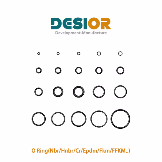 O-ring personalizado Anel de vedação HNBR padrão Anel colorido