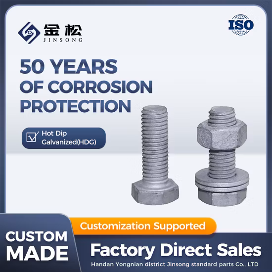 Parafuso sextavado e porca