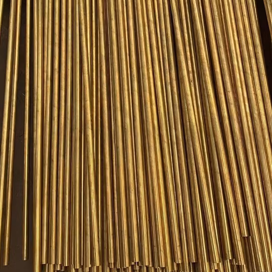 Preço baixo de fábrica H62 C27200 C27000 Tubo capilar de latão de diâmetro pequeno e parede fina