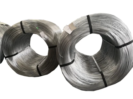 Fio de aço galvanizado com certificação bis da Índia/fio de ferro/fio de encadernação 1,25 mm 2,90 mm